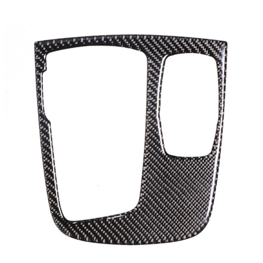 Car Carbon Fiber Central Shift Panel Cover Decorative Sticker for BMW G11 / G12 2016-, Left Drive, Central Shift Panel Cover, Left Drive