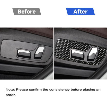 Car Carbon Fiber M High Performance Door Handle D Decorative Sticker for BMW G01 X3 2018-2020 / G02 X4 2019-2020, Left and Right Drive Universal, Door Handle D