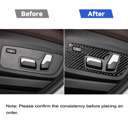 Car Carbon Fiber M High Performance Door Handle B Decorative Sticker for BMW G01 X3 2018-2020 / G02 X4 2019-2020, Left and Right Drive Universal, Door Handle B