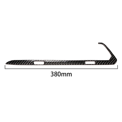 Car Carbon Fiber Air Conditioner CD Control Panel M Performance Decorative Sticker for BMW G01 X3 2018-2020 / G02 X4 2019-2020, Left Drive, Air Conditioner CD Control Panel  B