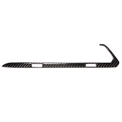 Car Carbon Fiber Air Conditioner CD Control Panel M Performance Decorative Sticker for BMW G01 X3 2018-2020 / G02 X4 2019-2020, Left Drive, Air Conditioner CD Control Panel  B