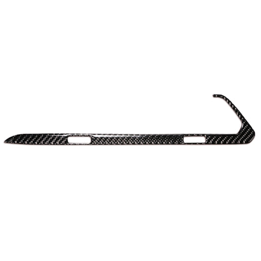 Car Carbon Fiber Air Conditioner CD Control Panel M Performance Decorative Sticker for BMW G01 X3 2018-2020 / G02 X4 2019-2020, Left Drive, Air Conditioner CD Control Panel  B