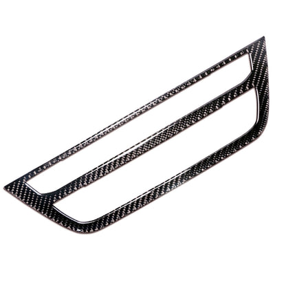 Car Carbon Fiber Air Conditioner CD Control Panel M Performance Decorative Sticker for BMW G01 X3 2018-2020 / G02 X4 2019-2020, Left and Right Drive Universal, Air Conditioner CD Control Panel A