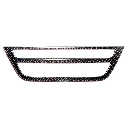 Car Carbon Fiber Air Conditioner CD Control Panel M Performance Decorative Sticker for BMW G01 X3 2018-2020 / G02 X4 2019-2020, Left and Right Drive Universal, Air Conditioner CD Control Panel A