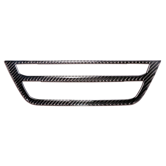 Car Carbon Fiber Air Conditioner CD Control Panel M Performance Decorative Sticker for BMW G01 X3 2018-2020 / G02 X4 2019-2020, Left and Right Drive Universal, Air Conditioner CD Control Panel A