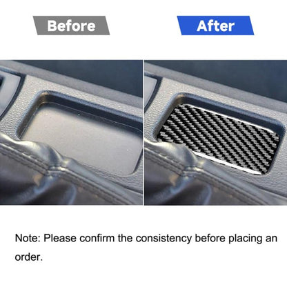Car Carbon Fiber Storage Box Cover Decorative Sticker for Subaru BRZ / Toyota 86 2017-2019, Left and Right Drive Universal, Storage Box Cover
