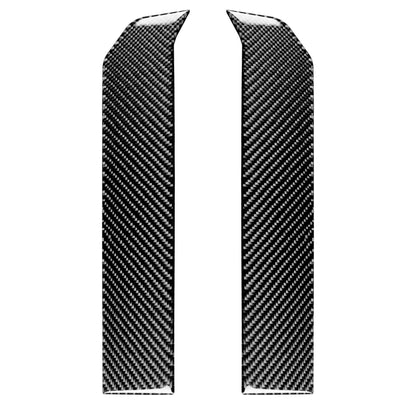 2 in 1 Car Carbon Fiber Both Sides of the Landing Platform Decorative Sticker for Subaru BRZ / Toyota 86 2017-2019, Left and Right Drive Universal, Both Sides of the Landing Platform