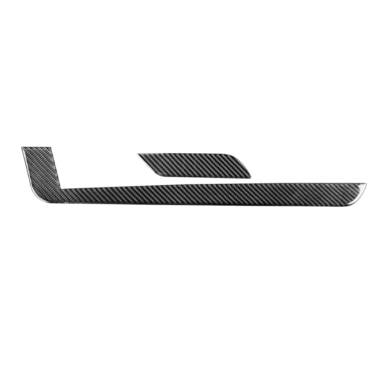 2 PCS / Set Carbon Fiber Car Central Control Gear Side Decorative Sticker for Toyota Tundra 2014-2018, Left Right Driving, Central Control Gear Side