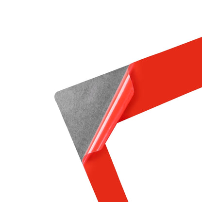 4 PCS / Set Carbon Fiber Car Door Inner Handle Decorative Sticker for Toyota Tundra 2014-2018, Left Driving, Door Inner Handle, Left Driving