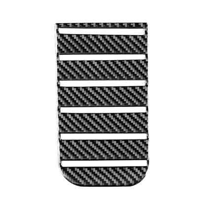 Carbon Fiber Car Armrest Box Slot Pad Decorative Sticker for Toyota Tundra 2014-2018, Left Right Driving Universal, Armrest Box Slot Pad