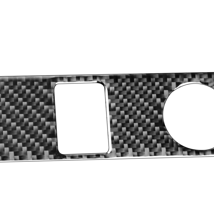 Carbon Fiber Car Cigarette Lighter Switch Decorative Sticker for Toyota Tundra 2014-2018, Left Right Driving Universal, Cigarette Lighter Switch
