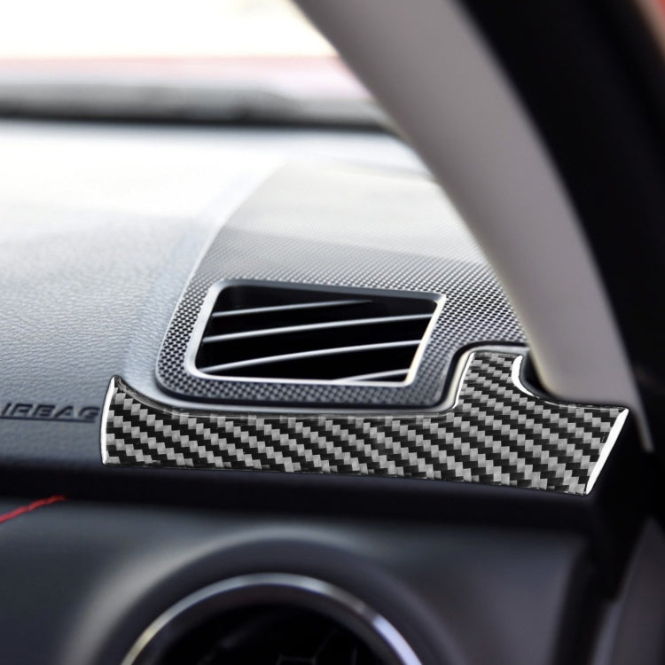 2 PCS / Set Carbon Fiber Car Dashboard Air Outlet Decorative Sticker for Toyota Tundra 2014-2018, Left Driving, Dashboard Air Outlet, Left Driving