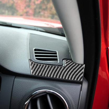 2 PCS / Set Carbon Fiber Car Dashboard Air Outlet Decorative Sticker for Toyota Tundra 2014-2018, Right Driving, Dashboard Air Outlet, Right Driving