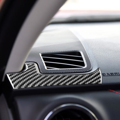 2 PCS / Set Carbon Fiber Car Dashboard Air Outlet Decorative Sticker for Toyota Tundra 2014-2018, Right Driving, Dashboard Air Outlet, Right Driving