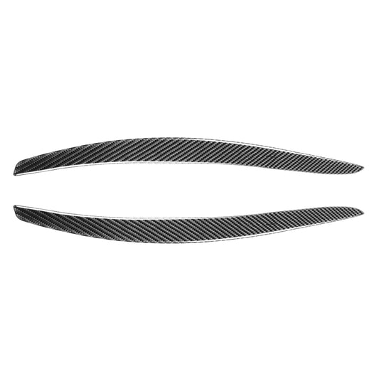 2 PCS / Set Carbon Fiber Car Lamp Eyebrow Decorative Sticker for BMW E92 / E93 2006-2012, Drop Glue Version, For BMW E92 / E93 2006-2012