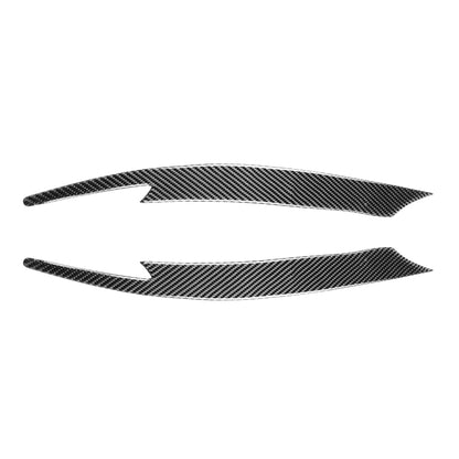 2 PCS / Set Carbon Fiber Car Lamp Eyebrow Decorative Sticker for Subaru Impreza/WRX 10th Generation 2008-2011, Drop Glue Version, For Subaru Impreza