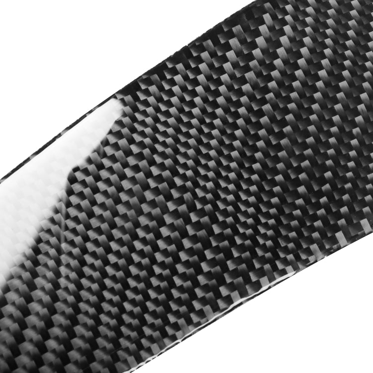 2 PCS / Set Carbon Fiber Car Lamp Eyebrow Decorative Sticker for BMW 5 Series G30 / G38 2018, Drop Glue Version, For BMW 5 Series G30 / G38 2018