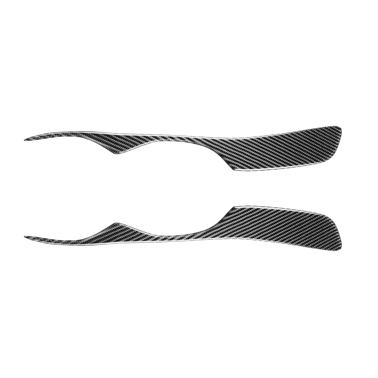 2 PCS / Set Carbon Fiber Car Lamp Eyebrow Decorative Sticker for Lexus IS300/IS200/RS200/ALTezza 1998-2005, Drop Glue Version, For Lexus IS300 1998-2005