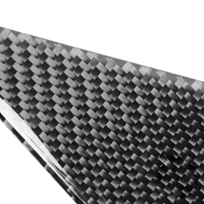 2 PCS / Set Carbon Fiber Car Lamp Eyebrow Decorative Sticker for BMW X1/E84 2009-2014, Drop Glue Version, For BMW X1/E84 2009-2014