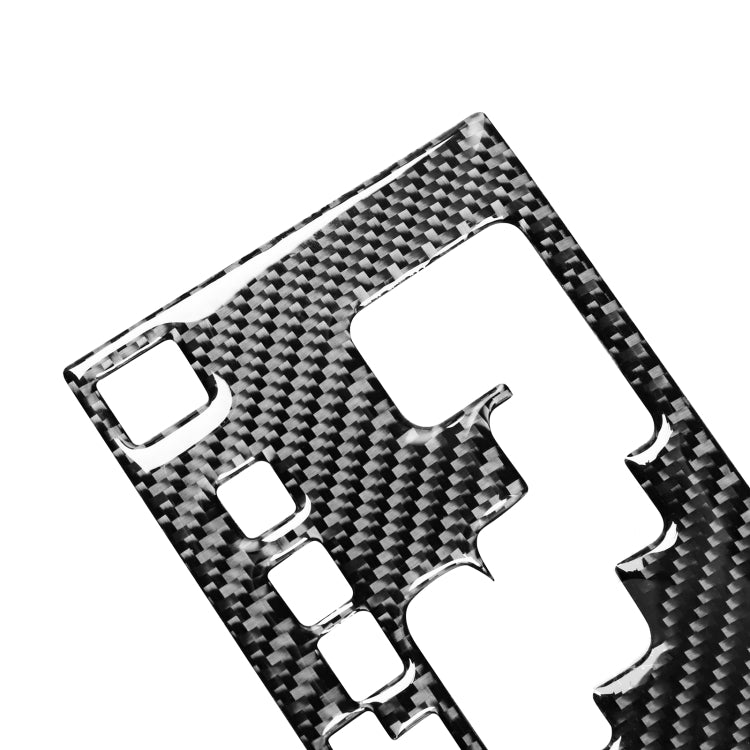 Carbon Fiber Car Gear Panel Decorative Sticker for Toyota 4Runner 2010-2020, Suitable for Left Driving, Gear Panel