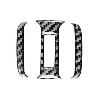 3 PCS / Set Carbon Fiber Car Rear Air Outlet Decorative Sticker for Toyota 4Runner 2010-2020, Rear Air Outlet (3 PCS / Set )