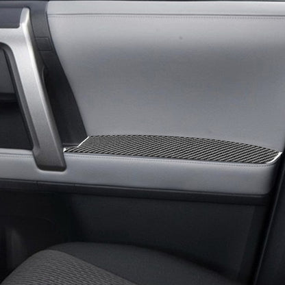 4 PCS / Set Carbon Fiber Car Door Inner Armrest Decorative Sticker for Toyota 4Runner 2010-2020, Door Inner Armrest