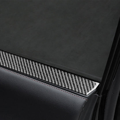 4 PCS / Set Carbon Fiber Car Window Inside Decorative Sticker for Toyota 4Runner 2010-2020, Window Inside