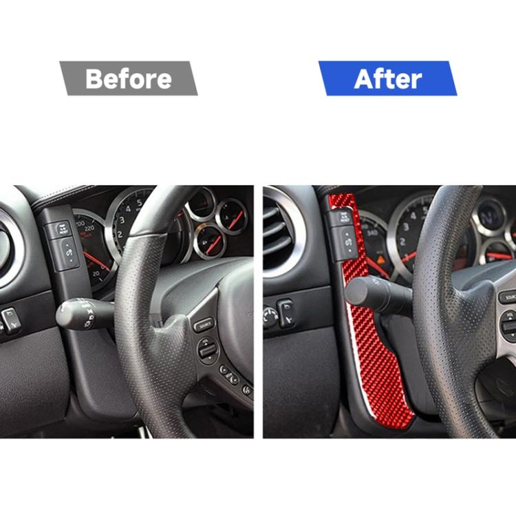 2 PCS / Set Carbon Fiber Car Speedometer Decorative Sticker for Nissan GTR R35 2008-2016, Left and Right Driving Universal, Speedometer