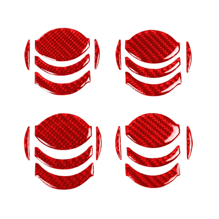 20 PCS / Set Carbon Fiber Car Central Air Outlet Decorative Sticker for Nissan GTR R35 2008-2016, Left and Right Driving Universal, Central Air Outlet, 20 PCS