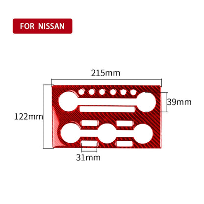 Carbon Fiber Car Instrument Control Panel Decorative Sticker for Nissan GTR R35 2008-2016, Right Driving, Instrument Control Panel , Right Driving
