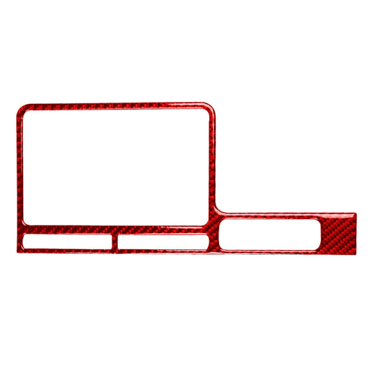 Carbon Fiber Car Navigation Display Frame Decorative Sticker for Nissan GTR R35 2008-2016, Right Driving, Navigation Display Frame, Right Driving