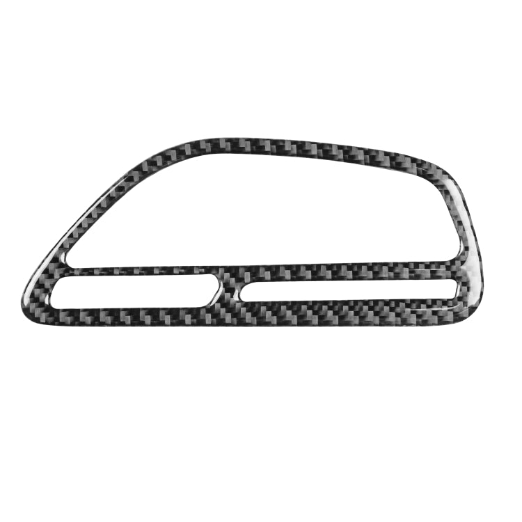 Carbon Fiber Car Instrument Right Air Outlet Decorative Sticker for Dodge Challenger 2015 to Now, Left Driving, Instrument Right Air Outlet