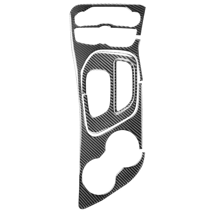 3 PCS / Set Carbon Fiber Car Central Control Gear Decorative Sticker for Dodge Challenger 2015 to Now, Left Driving, Central Control Gear(3 PCS / Set)