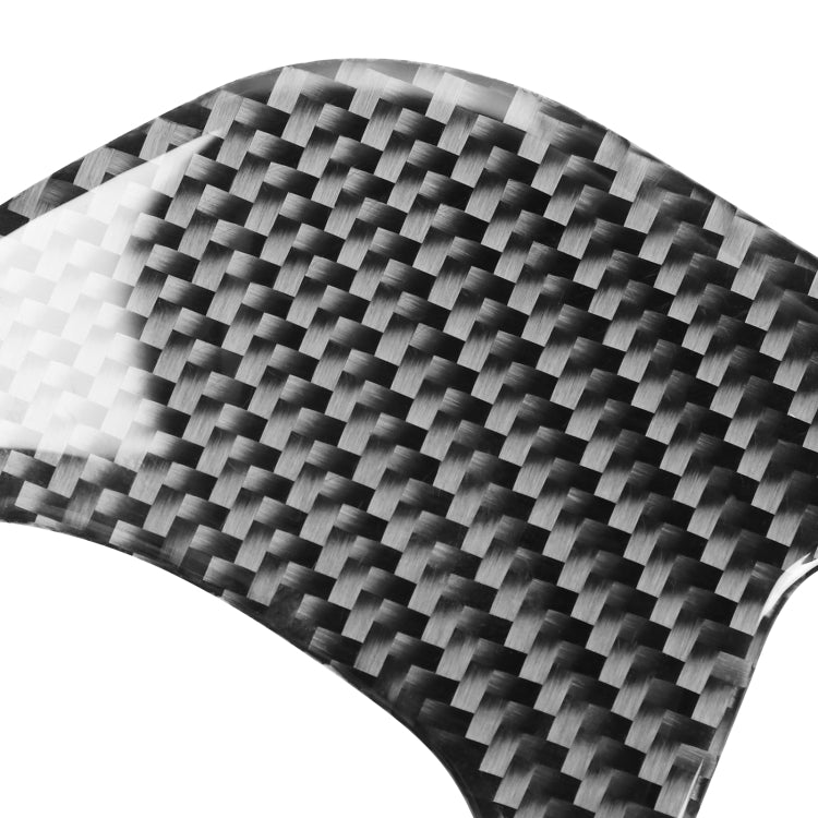 3 PCS / Set Carbon Fiber Car Central Control Gear Decorative Sticker for Dodge Challenger 2015 to Now, Left Driving, Central Control Gear(3 PCS / Set)