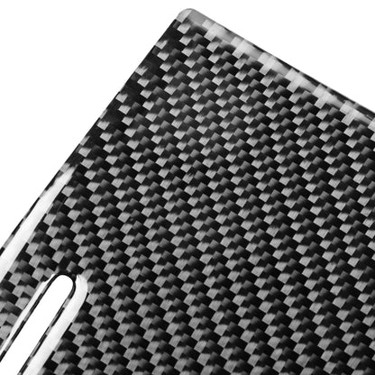 2 PCS / Set Carbon Fiber Car Reading Light Panel Decorative Sticker for Dodge Challenger 2015 to Now, Left Driving, Reading Light Panel