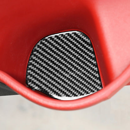 11 PCS / Set Carbon Fiber Car Door Slot Pad Decorative Sticker for Dodge Challenger 2015 to Now, Left Driving, Door Slot Pad