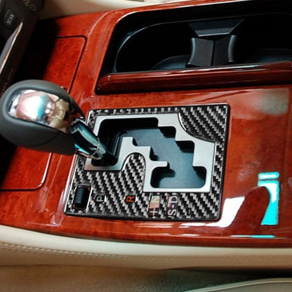 Carbon Fiber Car Gear Panel Outside Frame A Version Decorative Sticker for Lexus GS 2006-2011,Left Drive, Gear Panel Outside Frame A Version,Left Drive