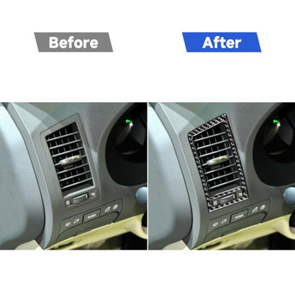 2 PCS / Set Carbon Fiber Car Left and Right Air Outlets Decorative Sticker for Lexus GS 2006-2011,Left Drive, Left and Right Air Outlets,Left Drive