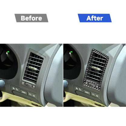 2 PCS / Set Carbon Fiber Car Left and Right Air Outlets Decorative Sticker for Lexus GS 2006-2011,Right Drive, Left and Right Air Outlets,Right Drive