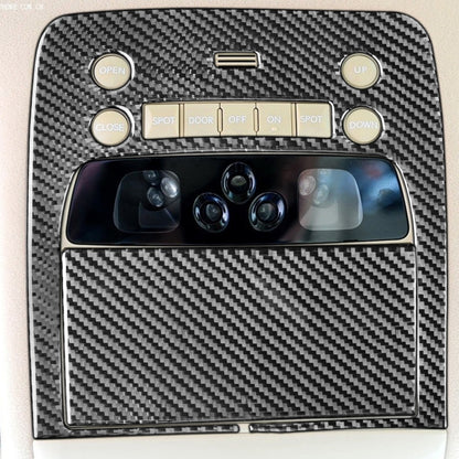 2 PCS / Set Carbon Fiber Car Reading Light Panel A Version Decorative Sticker for Lexus GS 2006-2011,Left and Right Drive Universal, Reading Light Panel A Version