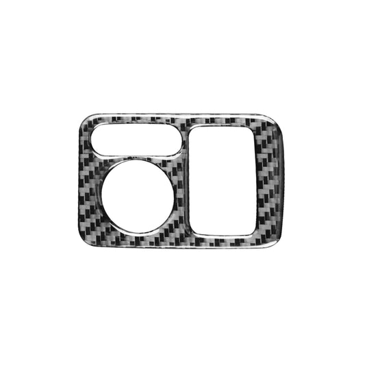 Carbon Fiber Car Rearview Mirror Adjustment Switch Frame Decorative Sticker for Honda CRV 2007-2011,Right Drive, Rearview Mirror Adjustment Switch Frame,Right Drive