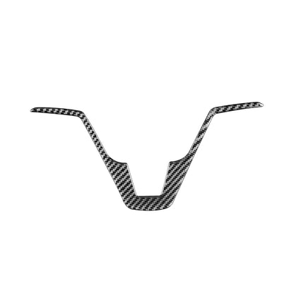 Carbon Fiber Car Steering Wheel Decorative Sticker for Honda CRV 2007-2011,Left and Right Drive Universal, Steering Wheel