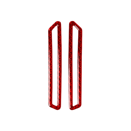 2 PCS / Set Carbon Fiber Car A-pillar Air Outlet Panel Decorative Sticker for Alfa Romeo Giulia 2017-2019,Left and Right Drive Universal, A-pillar Air Outlet Panel