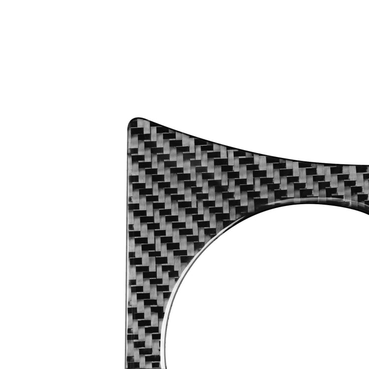 Carbon Fiber Car Water Cup Panel Decorative Sticker for Audi Q3 2013-2018,Right Drive, Water Cup Panel,Right Drive