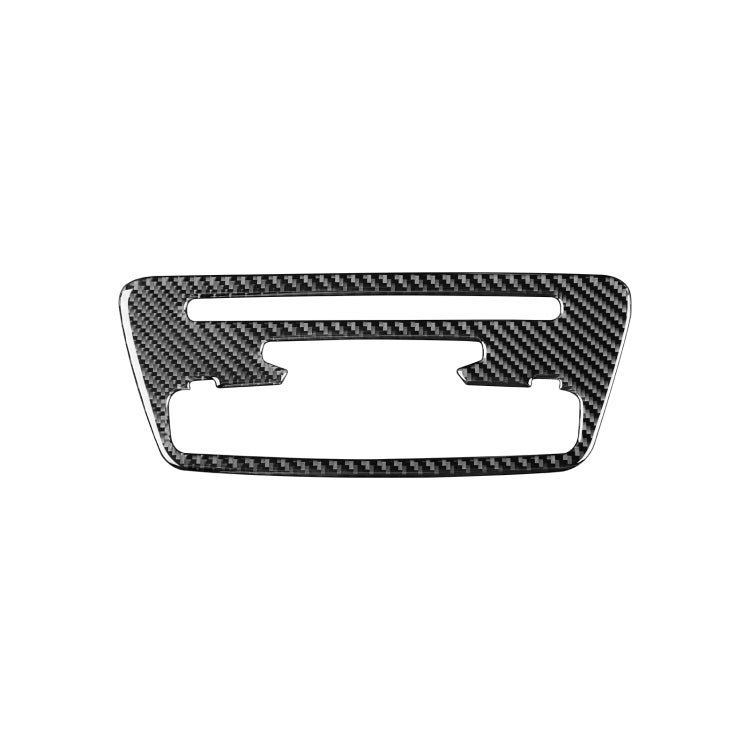 Carbon Fiber Car Central Control CD Panel Decorative Sticker for Audi Q3 2013-2018,Left and Right Drive Universal, Central Control CD Panel