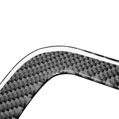2 PCS / SetCarbon Fiber Car Gear Panel Decorative Sticker for Audi Q3 2013-2018,Left and Right Drive Universal, Gear Panel