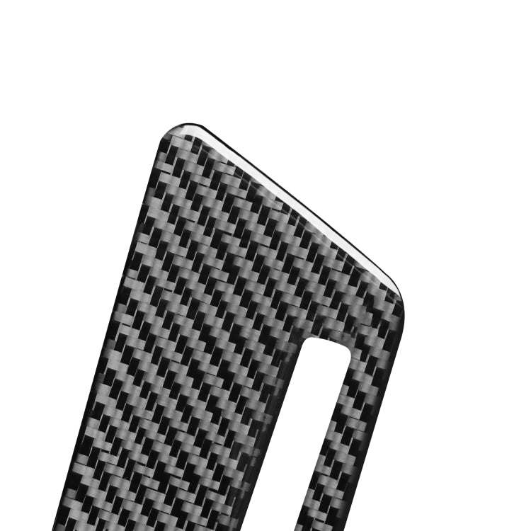 Carbon Fiber Car Co-pilot Trim with Hole Decorative Sticker for Audi Q3 2013-2018,Right Drive, Co-pilot Trim with Hole,Right Drive
