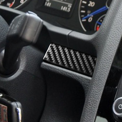 3 PCS / Set Carbon Fiber Car Dashboard Strip Decorative Sticker for Volkswagen Scirocco 2009-2016,Left Drive, Dashboard Strip,Left Drive