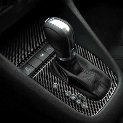 Carbon Fiber Car Gear A Decorative Sticker for Volkswagen Golf 6 2008-2012, Left Driving, Gear A, Left Driving