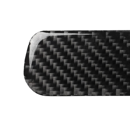 Carbon Fiber Car Central Control Strip Decorative Sticker for Volkswagen Golf 6 2008-2012, Left Driving, Central Control Strip, Left Driving
